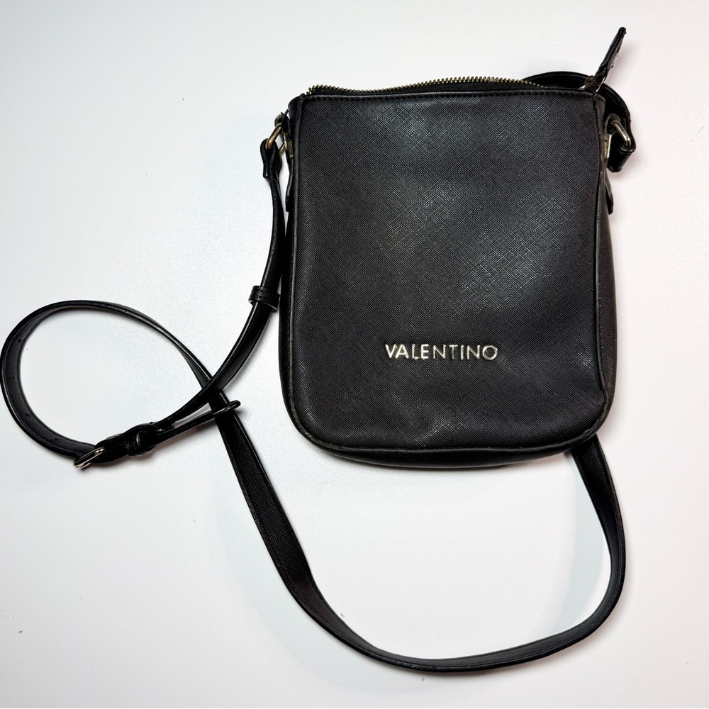 Vintage Valentino Black Crossbody Bag